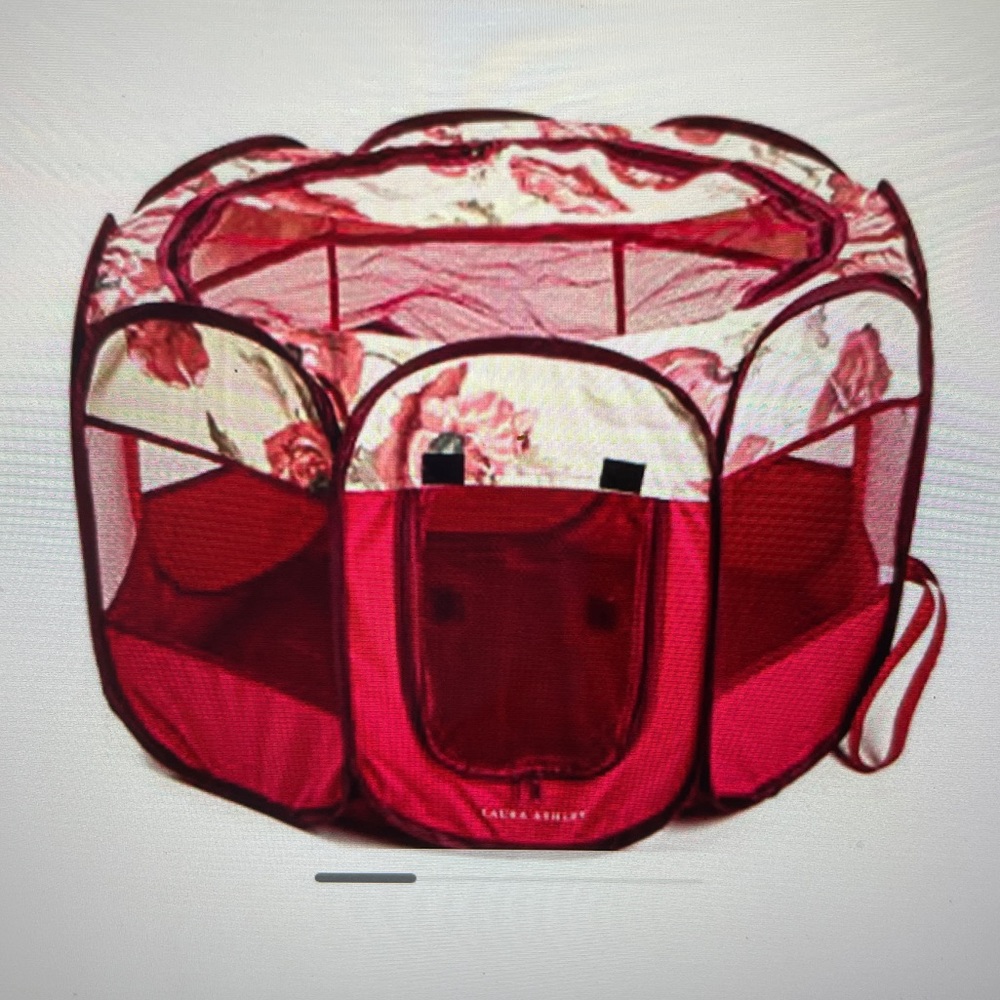 Laura Ashley Pop-Up Dog/Pet Fabric Playpen